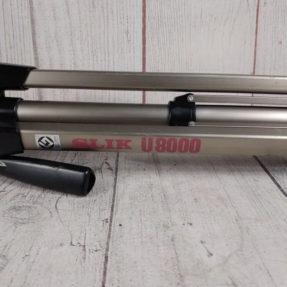 SLIK U8000 Camera Tripod WITH PLATE / SHOE for COULTER Plein Air Set Up - WORKS